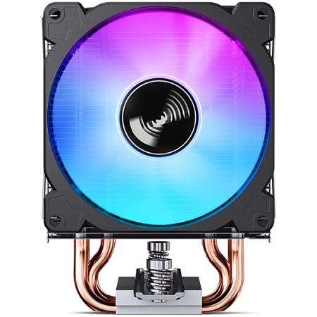 Кулер JONSBO CR-1400 E Black LGA1200/1700/115X/775/AM5/4 (TDP 180W, PWM, 92mm LED Fan, 4 тепловые)