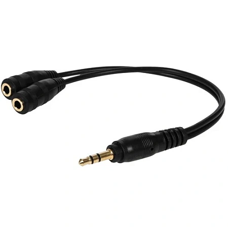 Переходник для гарнитуры Defender Audio jack разветвитель 3.5мм Переходник для гарнитуры Defender Audio jack разветвитель 3.5мм